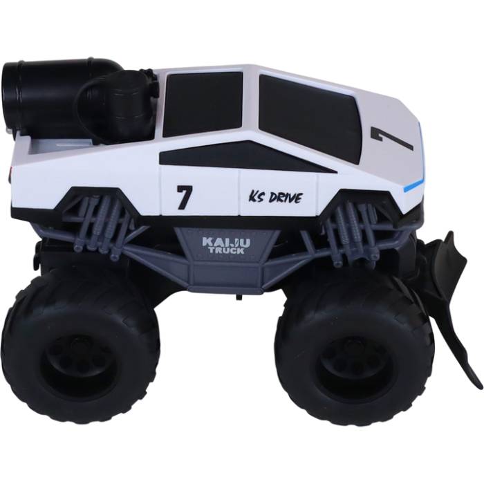 Машинка на р/в KS Drive Spray Car Cyber Ride 1:24 White (SL-6076RH) Живлення 1 акумулятор Li-Ion, пульт д/в: 2 батареї АА