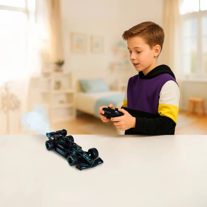 Фото 14 Машинка на р/в KS Drive Spray Car Racing 1:20 Black (SL-6064RH)