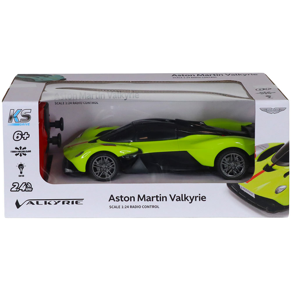 В интернет магазине Машинка на р/у KS DRIVE Aston Martin Valkyrie 1:24 Green (250GAVGG)