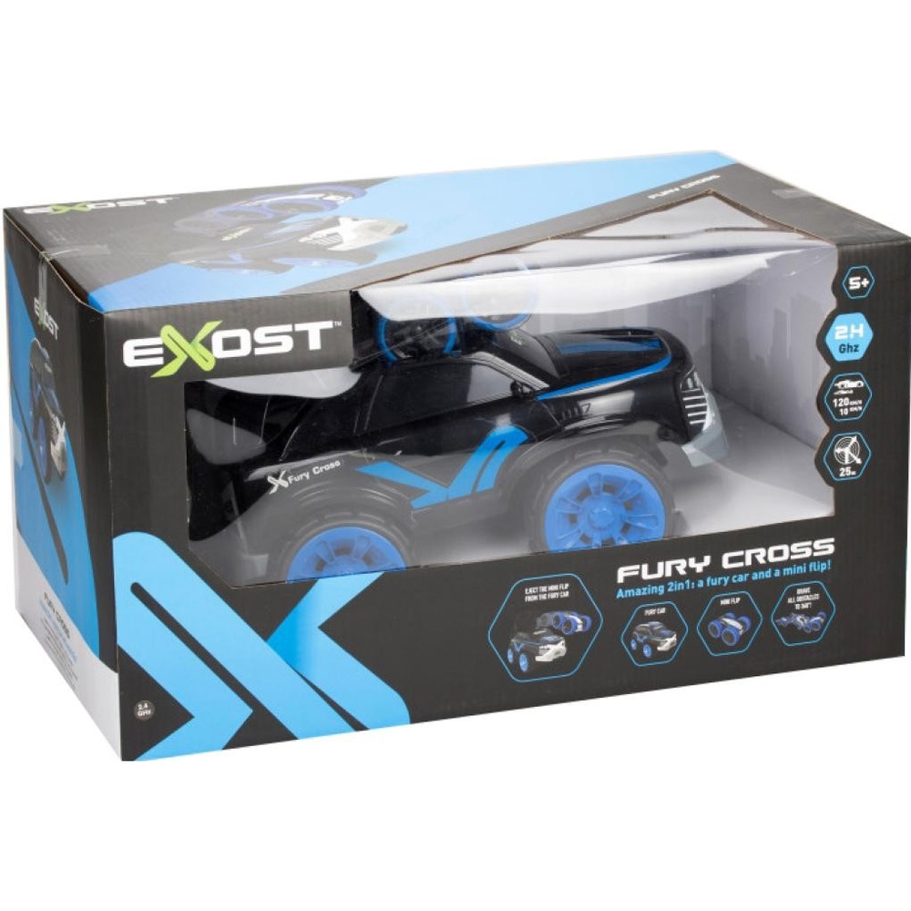 Зовнішній вигляд Машинка на р/в Silverlit Fury Cross 2 в 1 2.4 ГГц (20210)