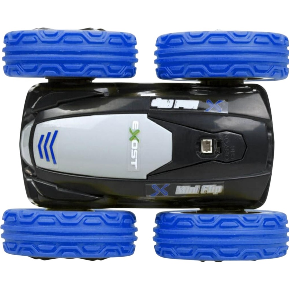 Машинка на р/в Silverlit Fury Cross 2 в 1 2.4 ГГц (20210) Живлення пульт: 4 х 1.5 В AAA (немає в комплекті); автомобіль: 6 х 1.5 В AA (немає в комплекті); Mini Flip: вбудований Li-ion 3.7 У 90 мАг