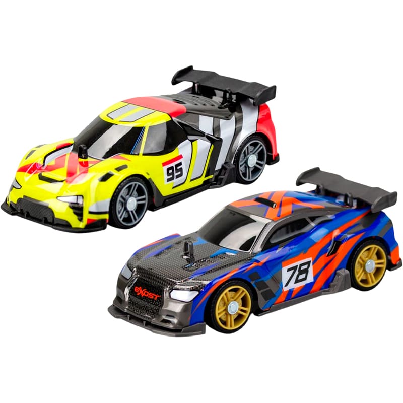 Игровой набор SILVERLIT BUILD 2 DRIVE DUO PACK RACE SET (20705) Комплектация Машинка 2 шт, аккумулятор 2 шт, пульт радиоуправления 2 шт, кабель USB Type-C