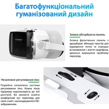 Окуляри віртуальної реальності SHINECON SC-G04BS-Box + Джойстик SC-B01 (SC-G04BS+SC-B01)