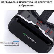 Окуляри віртуальної реальності SHINECON SC-G04-Box + Джойстик SC-B01 (SC-G04+SC-B01)