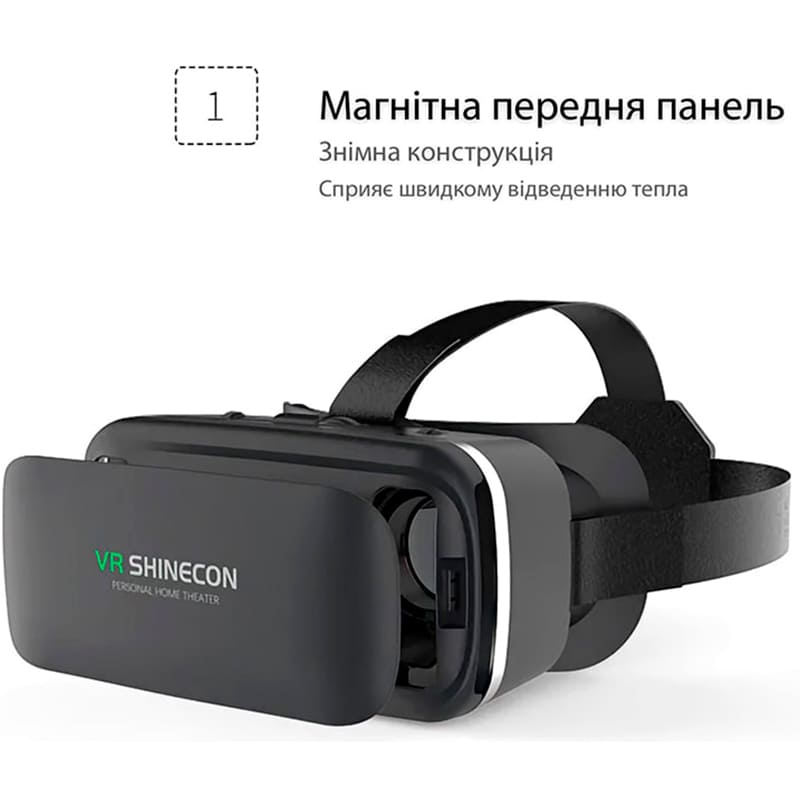 В інтернет магазині Окуляри віртуальної реальності SHINECON SC-G04-Box + Джойстик SC-B01 (SC-G04+SC-B01)