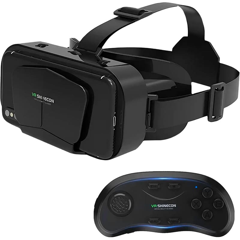 Окуляри віртуальної реальності SHINECON SC-G10-Box + Джойстик SC-B01 (SC-G10+SC-B01)