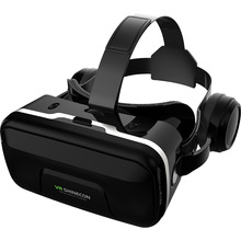 Окуляри-шолом віртуальної реальності SHINECON VR SC-G04DEA black + Джойстик Shinecon B01SC (SC-G04EA+SC-B01)
