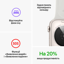 Смарт-часы APPLE Watch SE 2022 40 Silver Alum White Sp/B (MNJV3UL/A)