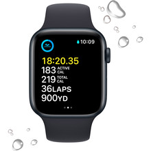 Смарт-часы APPLE Watch SE 2022 44 Midnight Alum Midnight Sp/B (MNK03UL/A)