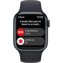 Смарт-часы APPLE Watch Series 8 GPS 41 Midnight Alum Midnight Sp/B (MNP53UL/A)