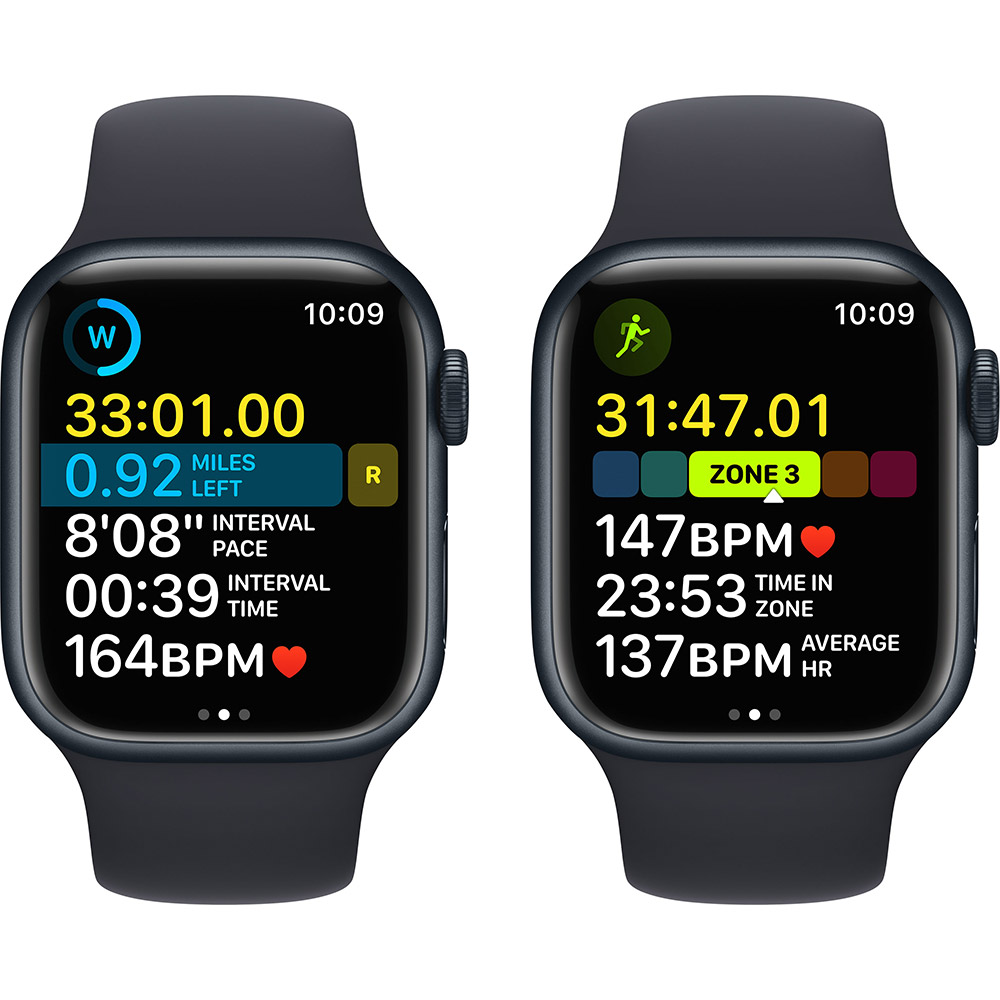 Фото Смарт-часы APPLE Watch Series 8 GPS 41 Midnight Alum Midnight Sp/B (MNP53UL/A)
