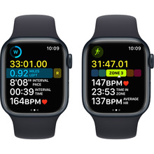 Смарт-часы APPLE Watch Series 8 GPS 41 Midnight Alum Midnight Sp/B (MNP53UL/A)