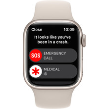Смарт-часы APPLE Watch Series 8 GPS 41 Starlight Alum Starlight Sp/B (MNP63UL/A)