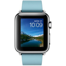 Смарт-часы APPLE Watch Stainless Steel Case with Blue Jay Modern Buckle - Medium