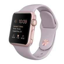 Смарт-часы Apple Watch Sport 38mm Rose Gold Aluminum Case with Lavender Sport Band (MLCH2)