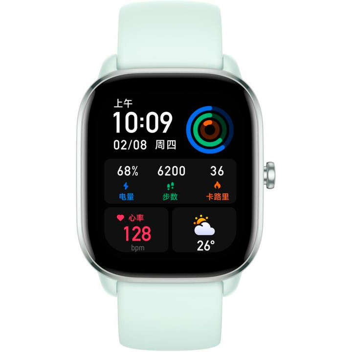 Смарт-часы AMAZFIT GTS 4 mini Mint blue Функциональность для взрослых