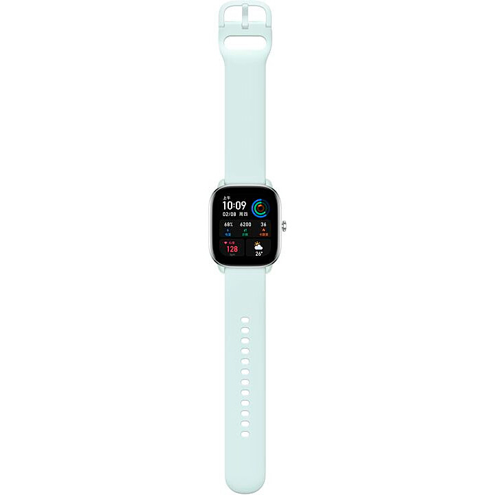 Зовнішній вигляд Смарт-годинник AMAZFIT GTS 4 mini Mint blue