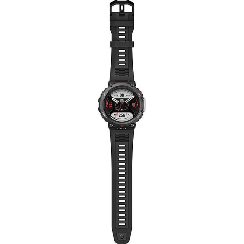 Зовнішній вигляд Смарт-годинник AMAZFIT T-Rex 2 Ember Black