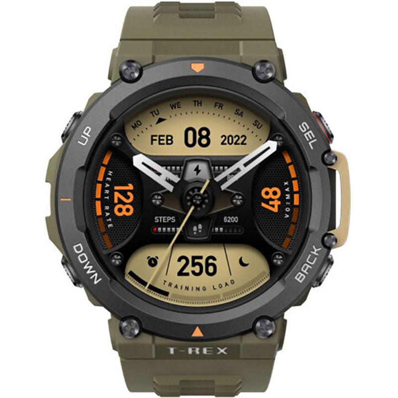 Смарт-годинник AMAZFIT T-Rex 2 Wild Green Функціональність для дорослих