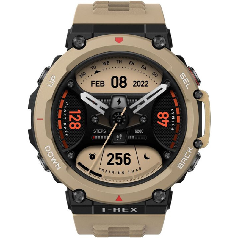 Смарт-часы AMAZFIT T-Rex 2 Desert Khaki Функциональность для взрослых