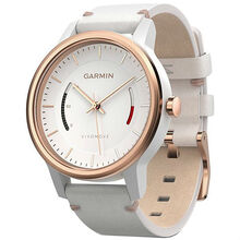 Смарт-годинник GARMIN vivomove Classic White with Leather Band (010-01597-11)