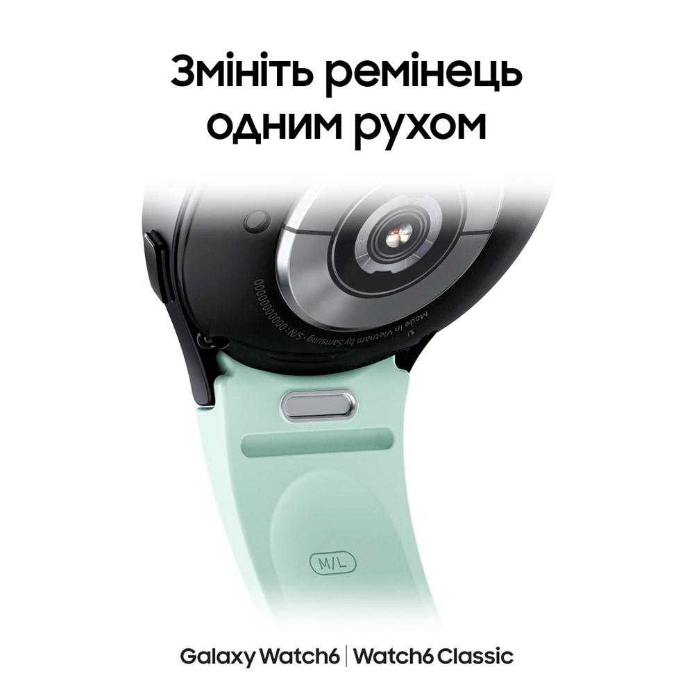 Покупка Смарт-часы SAMSUNG Galaxy Watch 6 40mm Graphite (SM-R930NZKASEK)