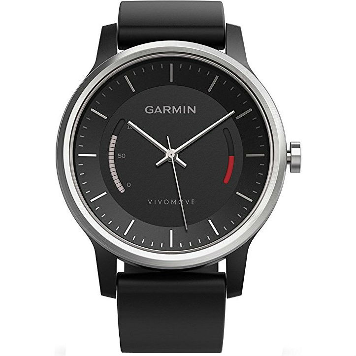 Смарт-годинник GARMIN vivomove Sport Black with Sport Band (010-01597-00) Функціональність для дорослих