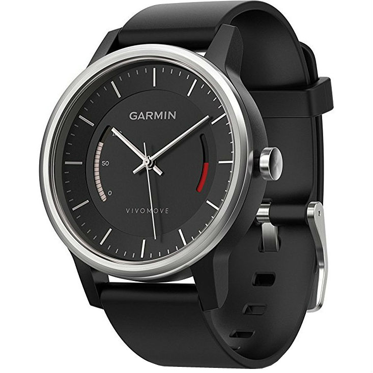 Смарт-годинник GARMIN vivomove Sport Black with Sport Band (010-01597-00) Дизайн класичний