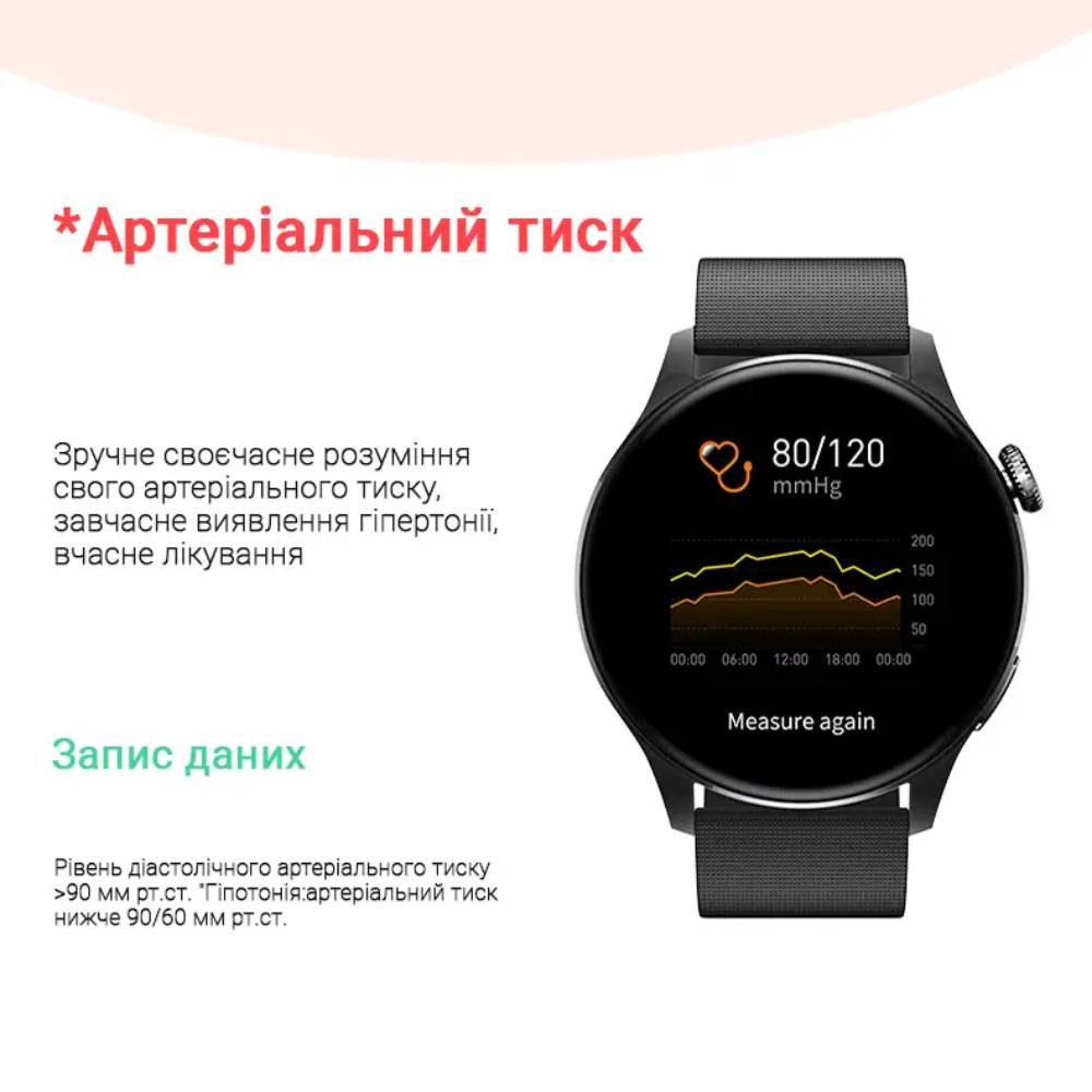 Смарт-годинник KEQIWEAR WS-17MAX 35 мм Silver (WS-17MAXS) Сумісність Android OS