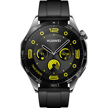 Смарт-годинник HUAWEI WATCH GT 4 46mm Active Black (55020BGS)