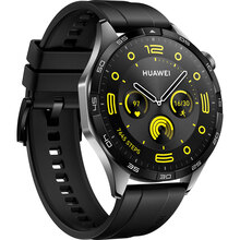 Смарт-годинник HUAWEI WATCH GT 4 46mm Active Black (55020BGS)