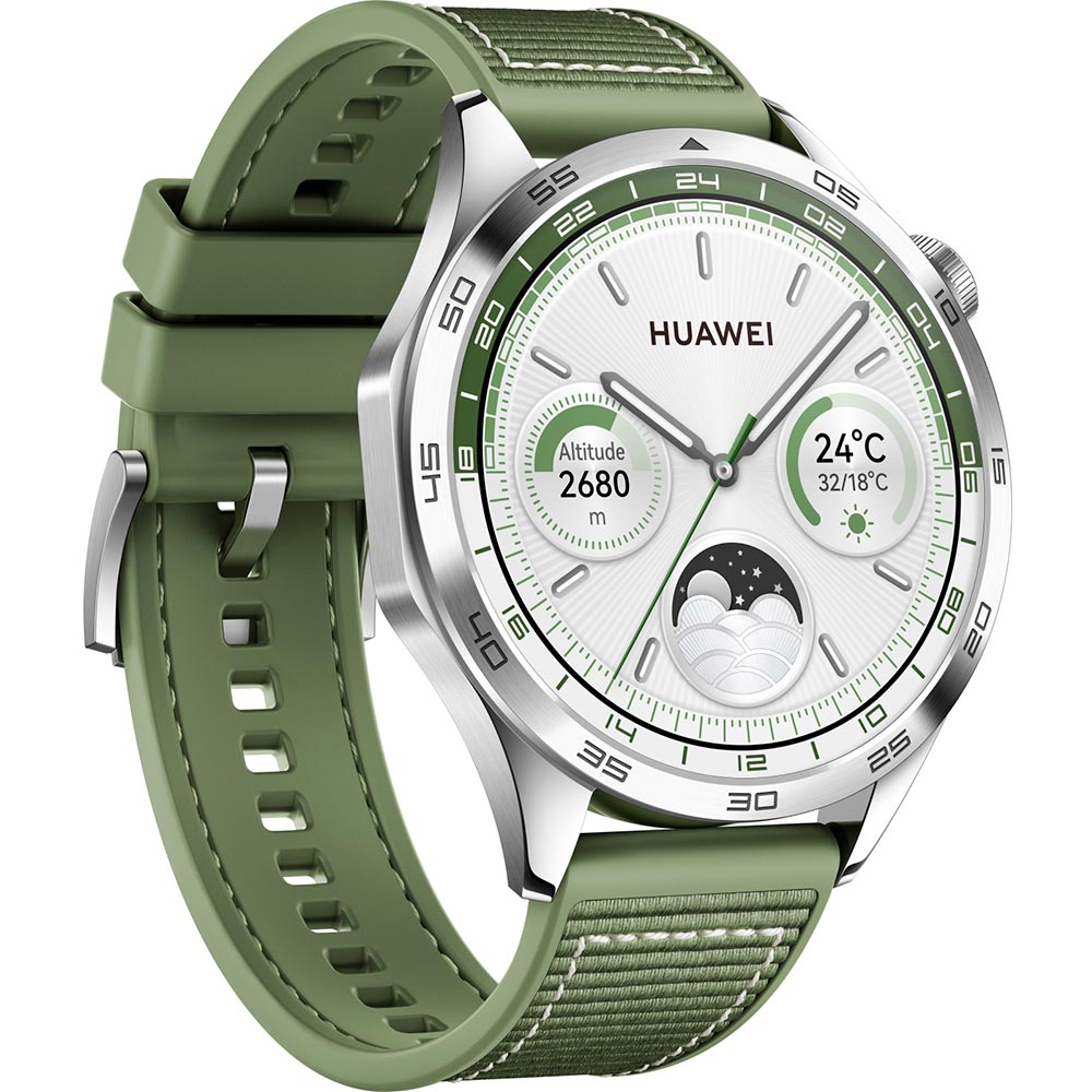 Смарт-годинник HUAWEI WATCH GT 4 46mm Green (55020BGV) Операційна система Harmony OS