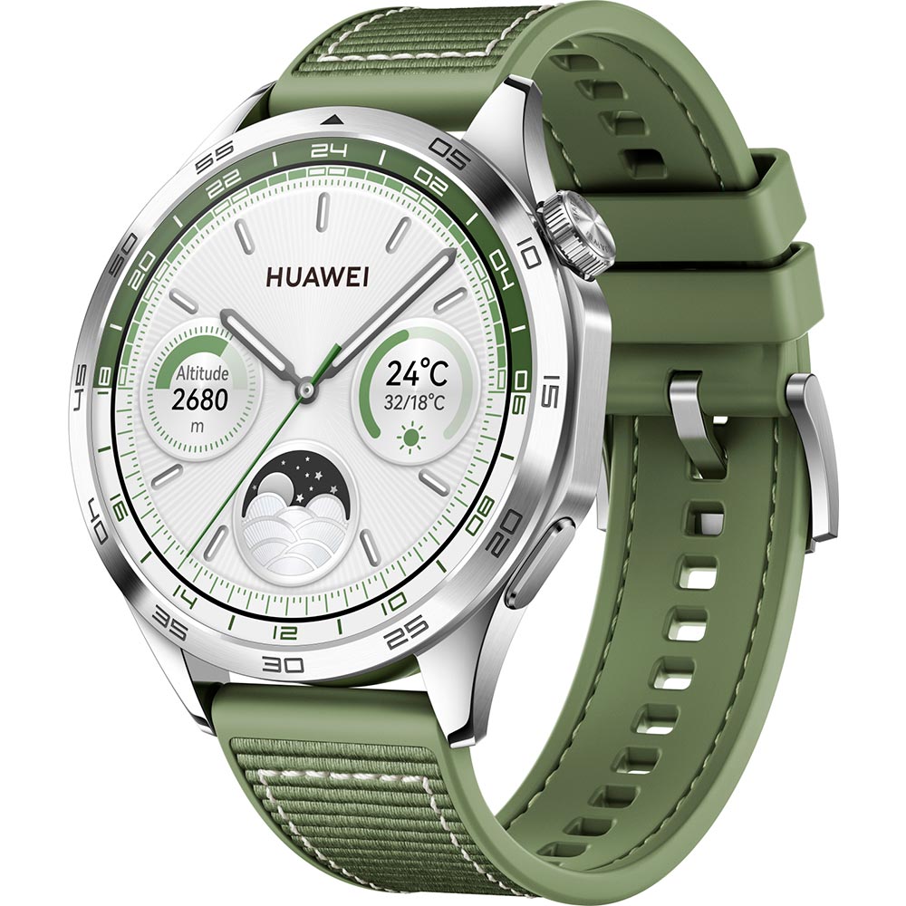 Смарт-годинник HUAWEI WATCH GT 4 46mm Green (55020BGV)