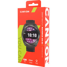 Смарт-годинник CANYON Maveric SW-83 GPS Black (CNS-SW83BB)