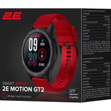 Смарт-часы 2E Motion GT2 47мм Black-Red (2E-CWW21BKRD)