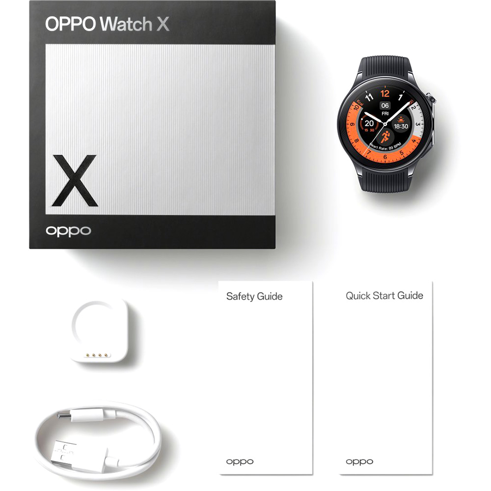 Смарт-часы OPPO WATCH X Platinum Black (OWWE231 Black) Вид деятельности велоспорт