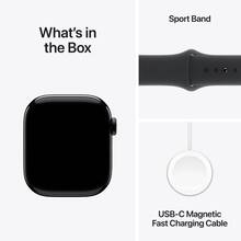 Смарт-часы APPLE Watch Series 10 GPS 42mm Jet Black Alum Black Sp/b - M/L (MWWF3QH/A)