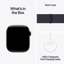 Смарт-годинник APPLE Watch Series 10 GPS 42мм Jet Black Alum Ink Sp/Loop (MWWG3QH/A)