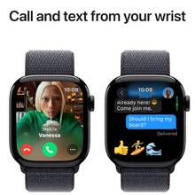 Смарт-годинник APPLE Watch Series 10 GPS 42мм Jet Black Alum Ink Sp/Loop (MWWG3QH/A)