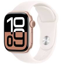 Дніпро - Смарт-годинник APPLE Watch Series 10 GPS 42mm Rose Gold Alum Light Blush Sp/b - M/L (MWWJ3QH/A)