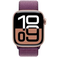 Смарт-годинник APPLE Watch Series 10 GPS 42mm Rose Gold Alum Plum Sp/Loop (MWWK3QH/A)