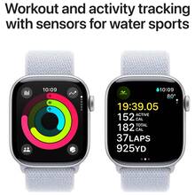 Смарт-годинник APPLE Watch Series 10 GPS 42mm Silver Alum Blue Cloud Sp/Loop (MWWD3QH/A)