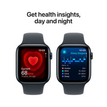 Смарт-годинник APPLE Watch SE 2024 GPS 40mm Midnight Alum Midnight Sp/b - M/L (MXE93QH/A)