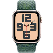 Смарт-годинник APPLE Watch SE 2024 GPS 40mm Starlight Alum Lake Green Sp/Loop (MXEH3QH/A)