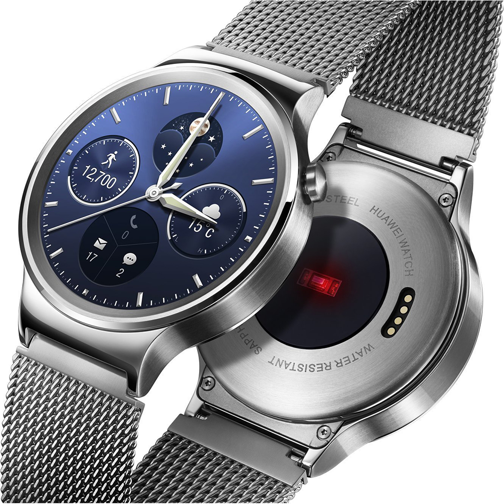 Смарт-годинник HUAWEI Watch Steel Mesh Strap Сумісність iOS (Apple)