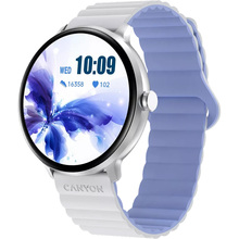 Смарт-часы CANYON Jacky SW-69 White Blue (CNS-SW69WB)