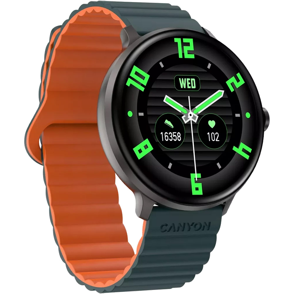 Смарт-часы CANYON Jacky SW-69 Green Orange (CNS-SW69BG) Операционная система другая