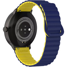 Смарт-часы CANYON Jacky SW-69 Blue Yellow (CNS-SW69BL)