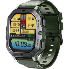 Смарт-годинник Oukitel BT101 Military Green (6931940739818)