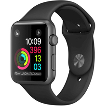 Смарт-часы Apple Watch Series 1 42mm Space Grey Aluminium Case with Black Sport Band (MP032FS/A)